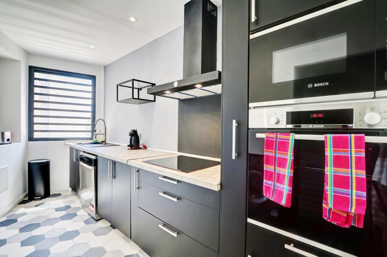 Le Yin - T3 Cosy & Moderne Apartment แซงต์-เดอนี ภายนอก รูปภาพ